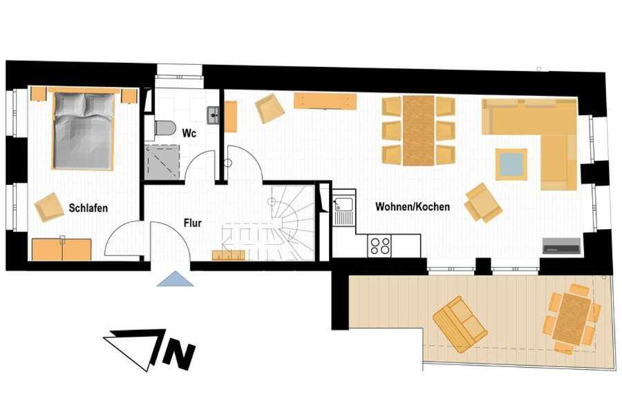 De Meere Whg 8 Nieblum